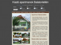 balaton-lelle.hu Webseite Vorschau