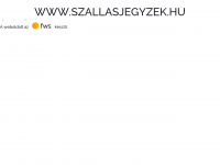 szallasjegyzek.hu Webseite Vorschau