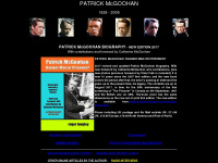 patrickmcgoohan.org.uk Webseite Vorschau