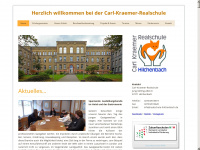 carl-kraemer-realschule.de Webseite Vorschau