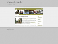 carlevaro.de Webseite Vorschau