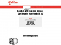 carlfranke.ch Webseite Vorschau