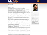 carlos-watzka.at Webseite Vorschau