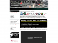 carmotion-hamburg.de Webseite Vorschau