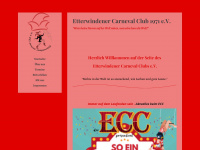 carneval-etterwinden.de Webseite Vorschau