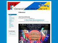 carneval-club.de Webseite Vorschau