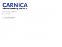carnica-edv.at Webseite Vorschau