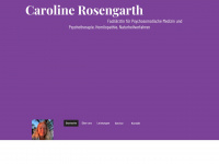 caroline-rosengarth.de Webseite Vorschau