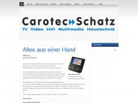 carotec.ch Webseite Vorschau