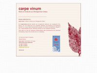 carpe-vinum.de Webseite Vorschau