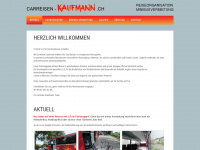carreisen-kaufmann.ch Webseite Vorschau