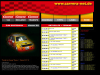 carrera-net.de Webseite Vorschau
