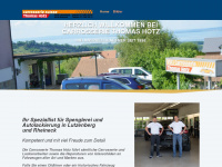 carrosserie-hotz.ch Webseite Vorschau