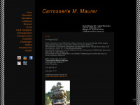 carrosserie-maurer.ch Webseite Vorschau