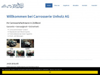 carrosserieunholz.ch Webseite Vorschau