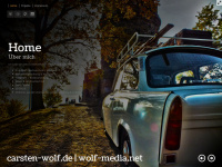 carsten-wolf.de Webseite Vorschau