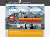 carstensz-summit.de Webseite Vorschau