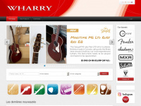 wharry.ch Webseite Vorschau