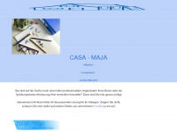 casa-maja.de Webseite Vorschau