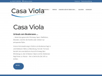 casa-viola.de Webseite Vorschau