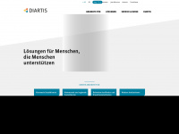 diartis.ch Webseite Vorschau