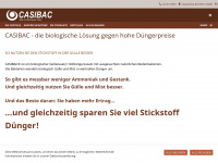 casibac.ch Webseite Vorschau