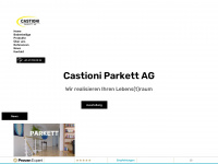 castioni.ch Webseite Vorschau
