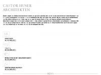 castor-huser.ch Webseite Vorschau