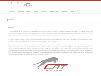 cat-racing.de Webseite Vorschau