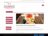 catering-domizil.de Webseite Vorschau
