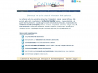catharsis.ch Webseite Vorschau