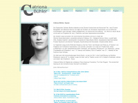 catriona.ch Webseite Vorschau