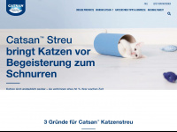 catsan.at Webseite Vorschau