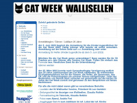 catweek.ch Webseite Vorschau