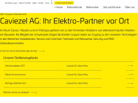 caviezel-ag.ch Webseite Vorschau