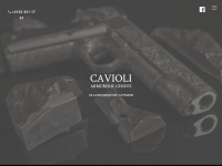 cavioli.ch Webseite Vorschau