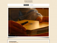 cavozzi.ch Webseite Vorschau