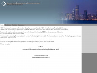 cbc-broadcasting.de Webseite Vorschau