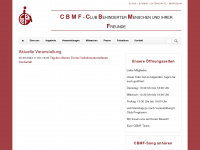 cbmf.at Webseite Vorschau