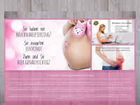 schwangerschaft-piercing.de Webseite Vorschau