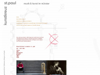 kunstkreuz-stpaul.net Webseite Vorschau