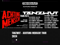 tanzwut.com Webseite Vorschau