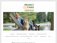 project-canis.at Webseite Vorschau