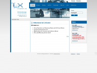 lxcluster.at Webseite Vorschau