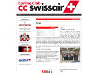 cc-swissair.ch Webseite Vorschau