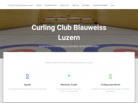ccblauweissluzern.ch Webseite Vorschau