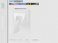 ccc-corona.de Webseite Vorschau