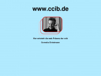 ccib.de Webseite Vorschau
