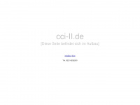 cci-ii.de Webseite Vorschau