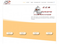 ccrvette.ch Webseite Vorschau